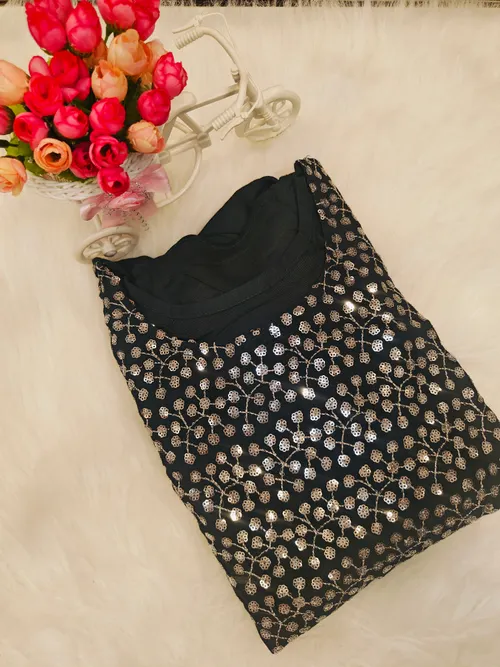 CHICKENKARI WORK KURTIS LU24